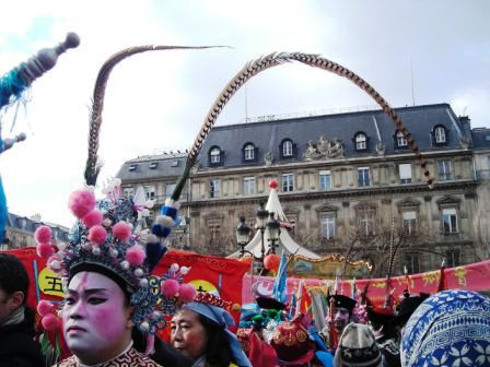chinese ne wyear parade paris chinatown