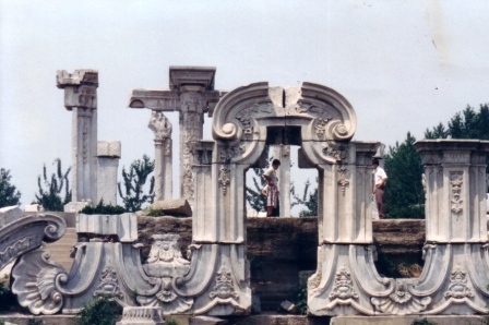 ruins of yuan ming yuan